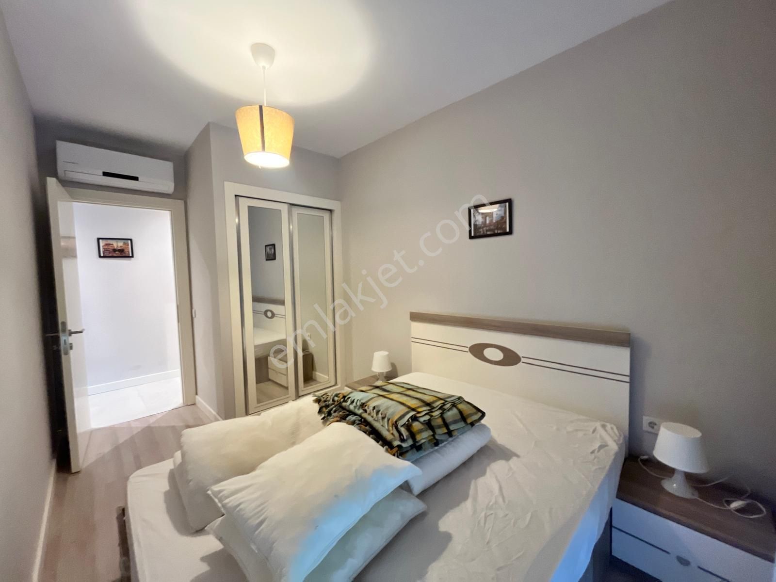 Villa Tadında 1+1 Eşyalı Havuzlu Site Sahile Havalimanına Yakın - Görsel 12