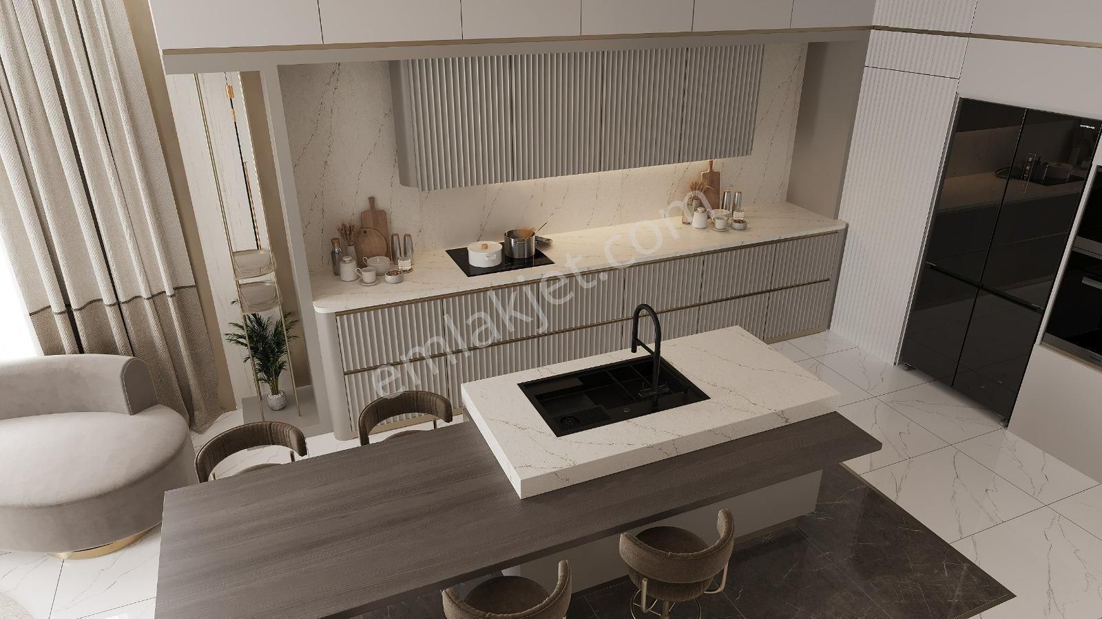 Ay Yapı Güzelbahçe Villarında Satılık Villa - Görsel 10