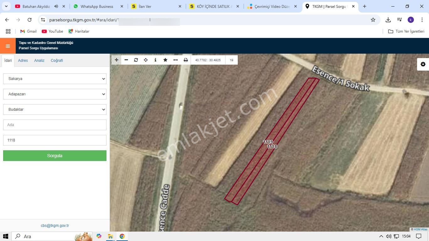 Sakarya Merkez Budaklar Da Yerleşim Yerine Yakın Araziler - Görsel 4