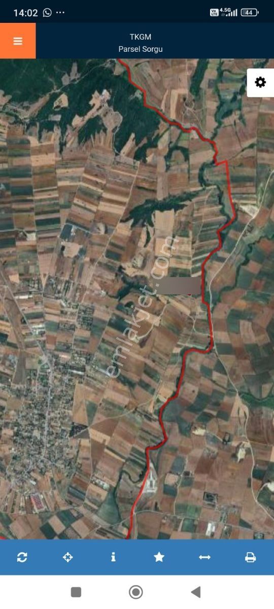 1 450 M2 Çaplı Muvakatnamesi Olan Yeri Satilik - Görsel 8