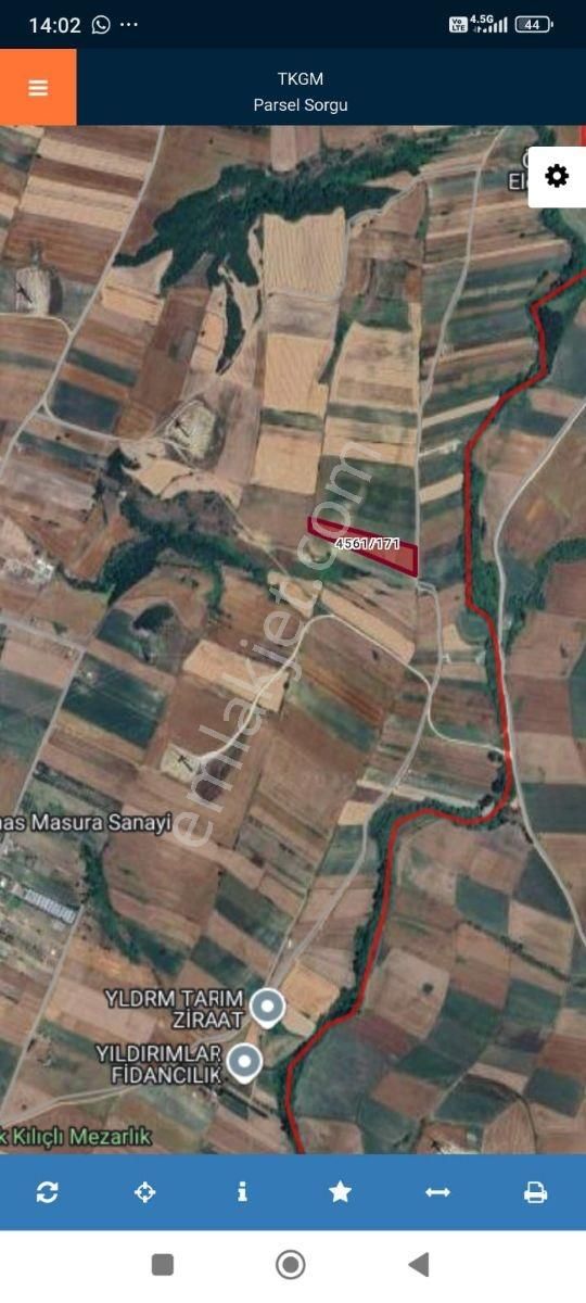 1 450 M2 Çaplı Muvakatnamesi Olan Yeri Satilik - Görsel 4