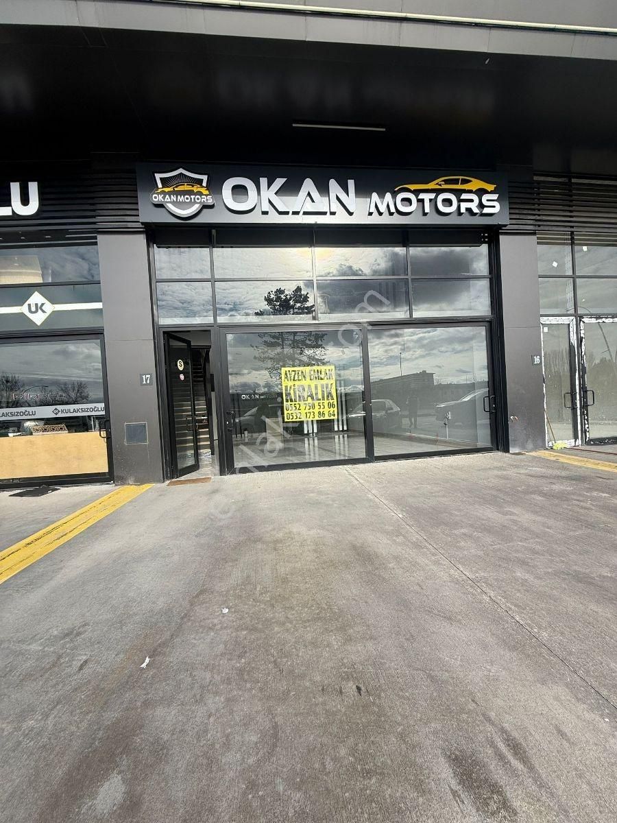 Ayzen Emlak'dan Kiralık Protokol Yoluna Cephe Dükkan - Görsel 3