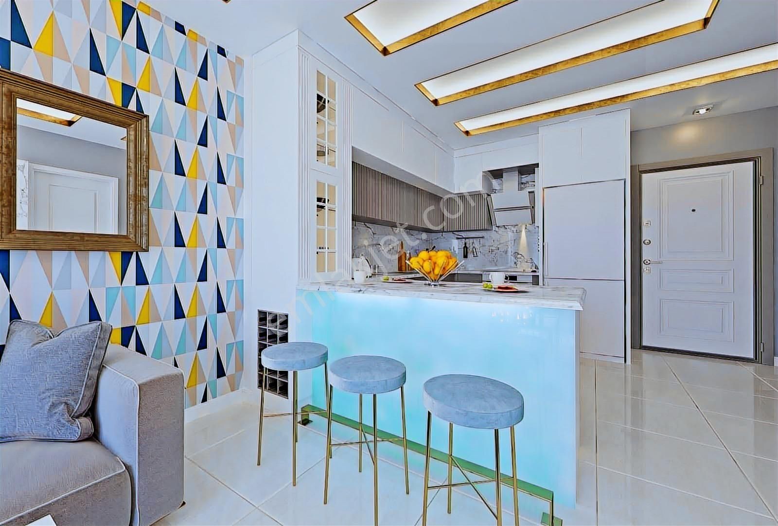 Alanya Okurcalarda Deniz Manzaralı 2+1 Satılık Daire !!!! - Görsel 12