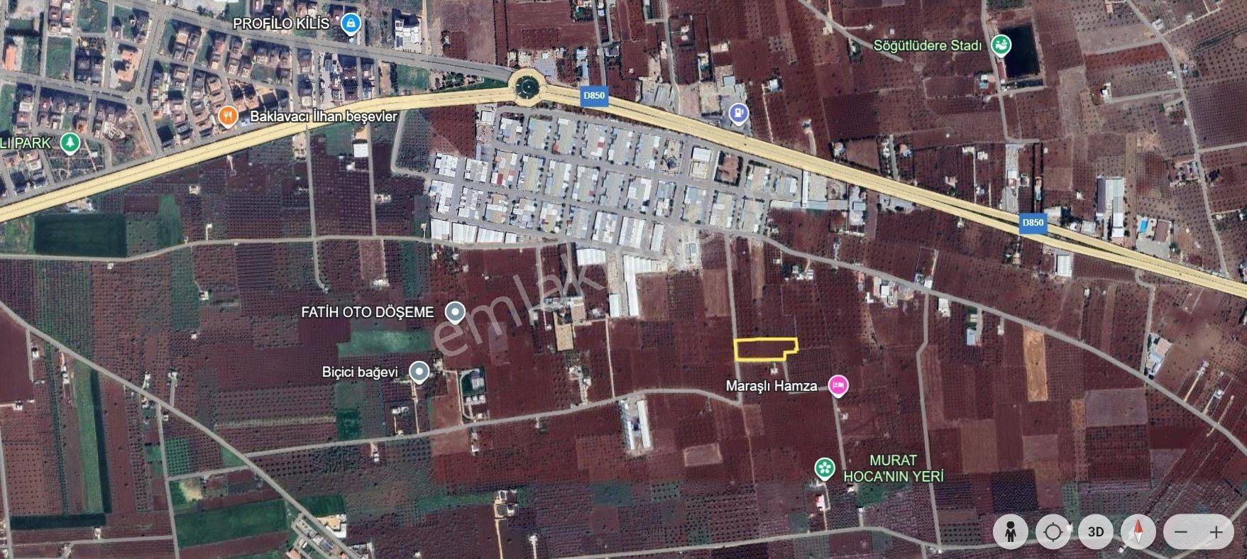 Babil Emlaktan Satlık Sanayi Dibi Çift Cephe Asfalt Üzeri Zeytin - Görsel 11