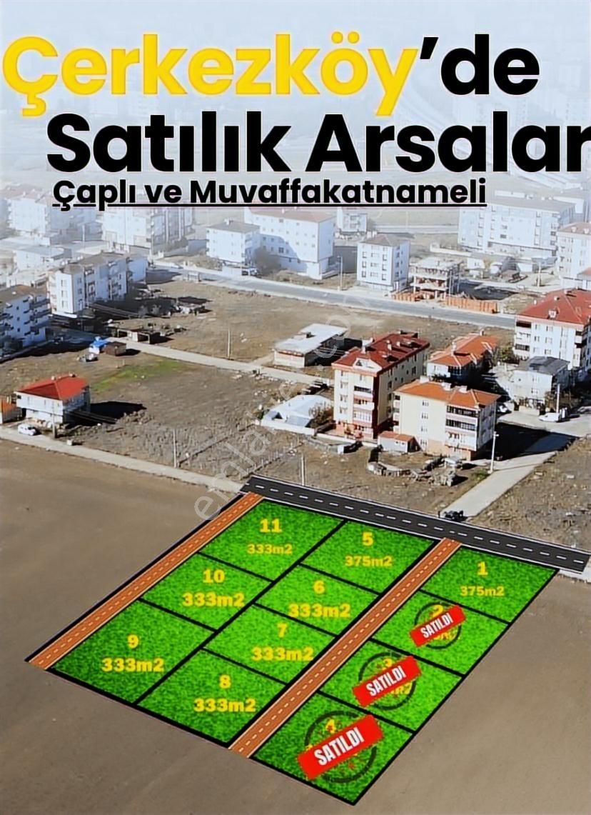 Lider'den Çerkezköy G.m.k.p Mah.1.1000 Plan İçerisnde 333m²hisse - Görsel 17