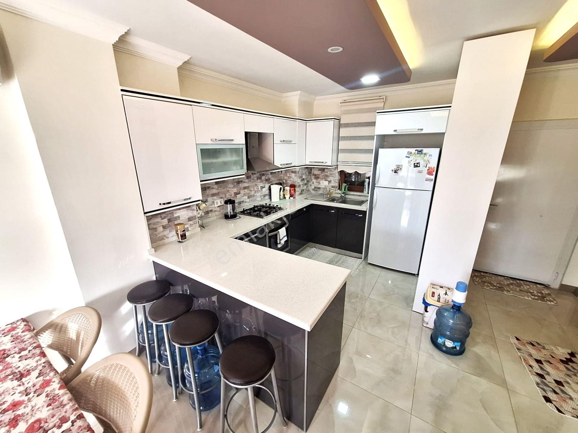 💎güre'de Aygülden💎denize 250 Mt Nezih Site İçi Köşe Ön Cephe Full Eşyalı Bahçeli 3+1 Satılık Villa