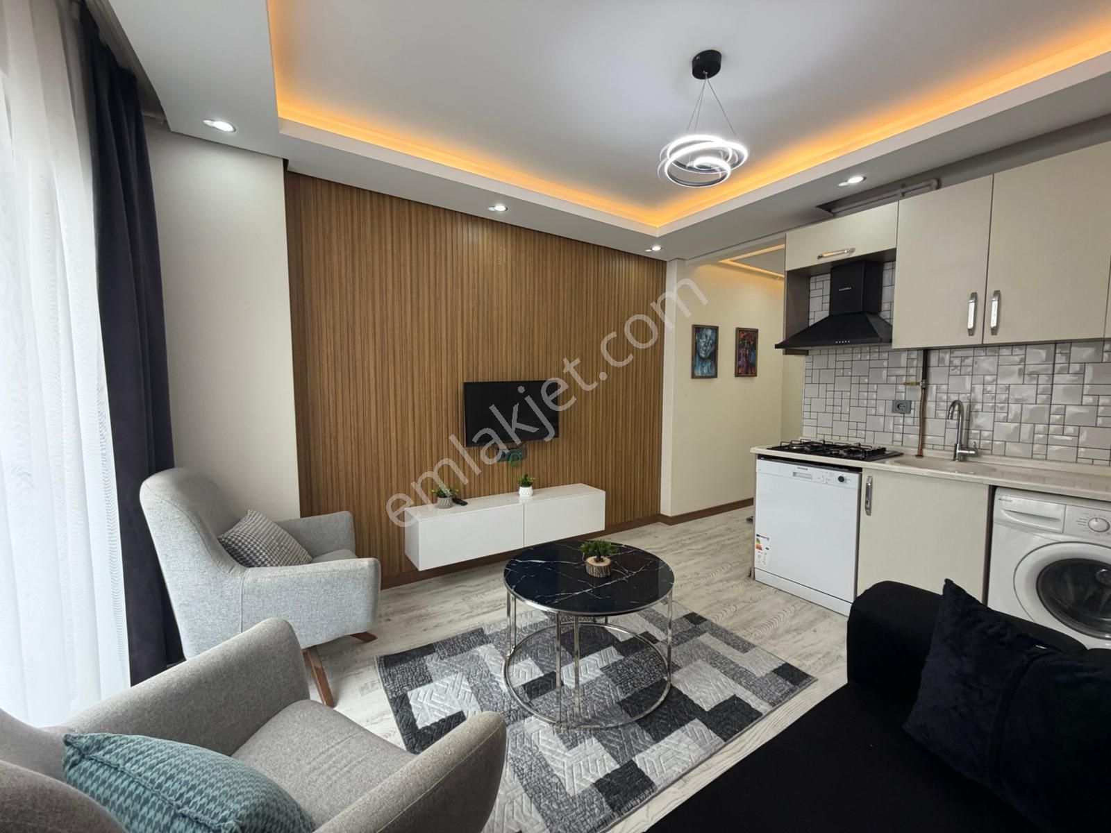 1+1 Lüks Tasarımlı Kiralık Daire - Görsel 6