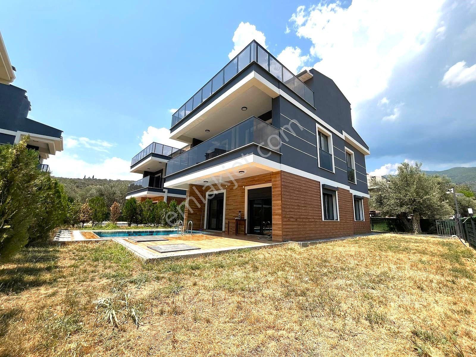 Oksijen Cenneti Güre'de Aygülden Site İçi Tam Bağımsız Havuzlu Akıllı Ev Sistemi 5+1satılık Villalar - Görsel 35