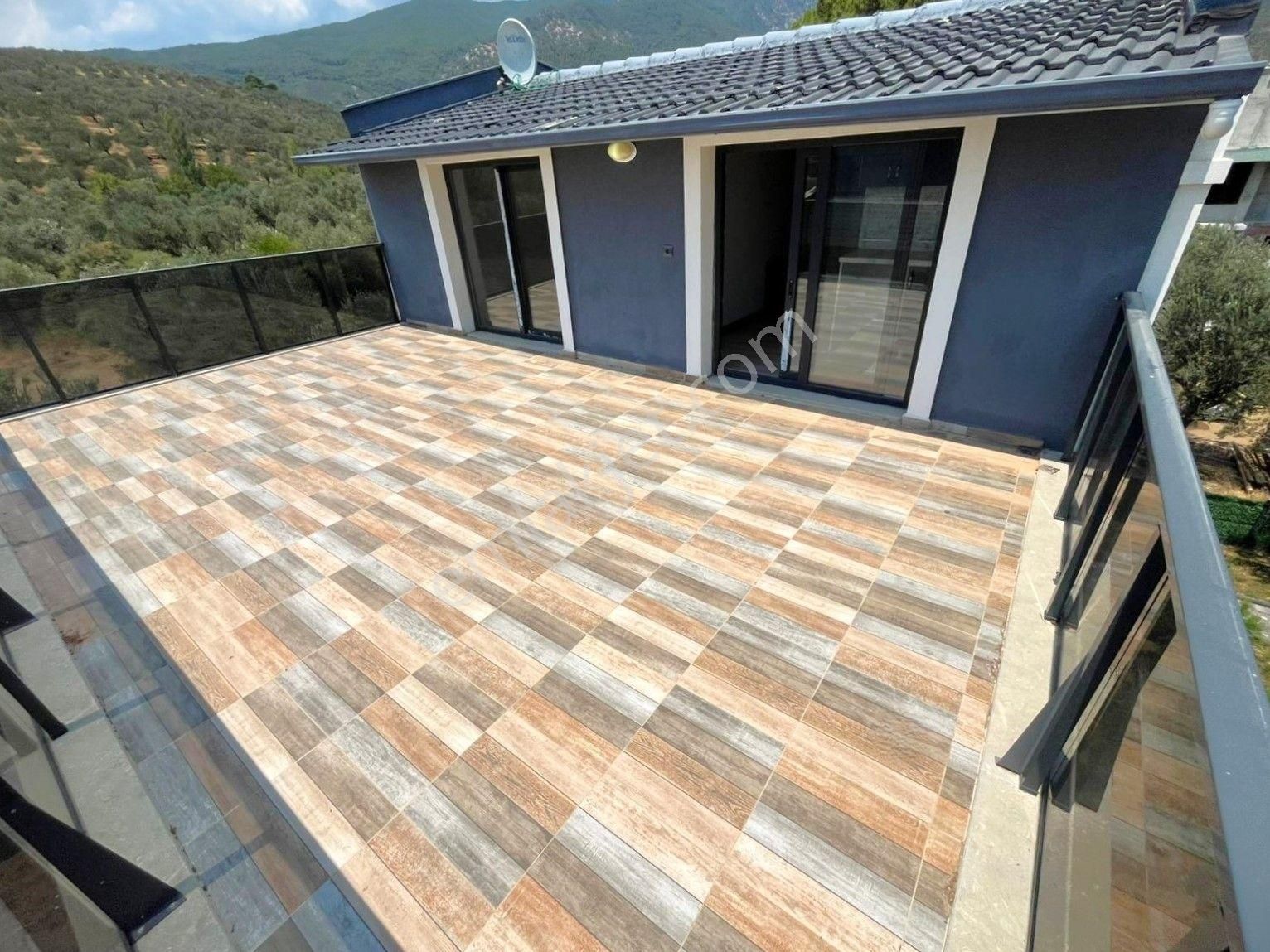 Oksijen Cenneti Güre'de Aygülden Site İçi Tam Bağımsız Havuzlu Akıllı Ev Sistemi 5+1satılık Villalar - Görsel 33