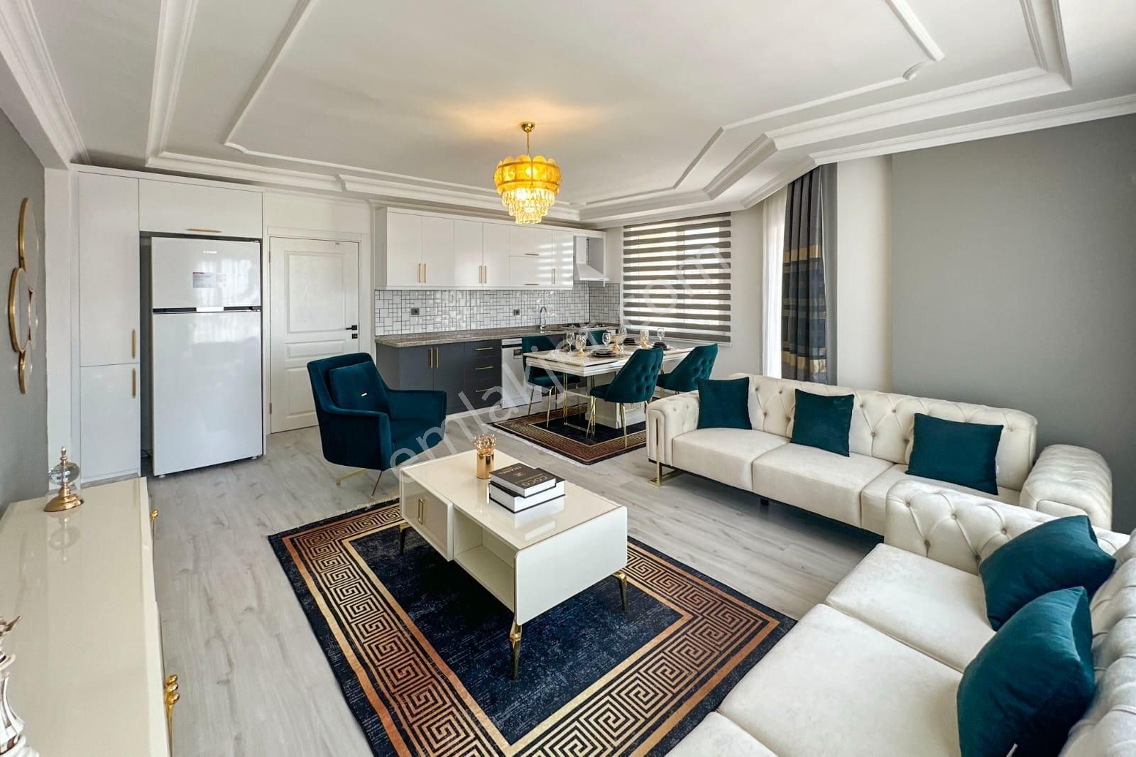 Alanya Tosmur Mnahallesinde Lüks Eşyalı Deniz Manzaralı 2+1 Satılık Daire - Görsel 8
