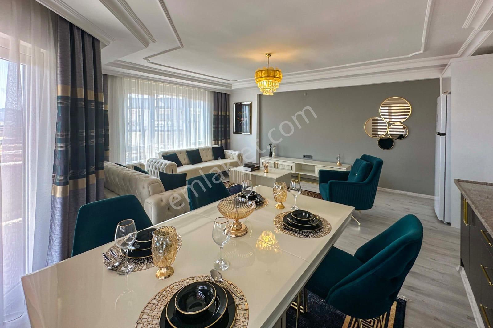 Alanya Tosmur Mnahallesinde Lüks Eşyalı Deniz Manzaralı 2+1 Satılık Daire - Görsel 7