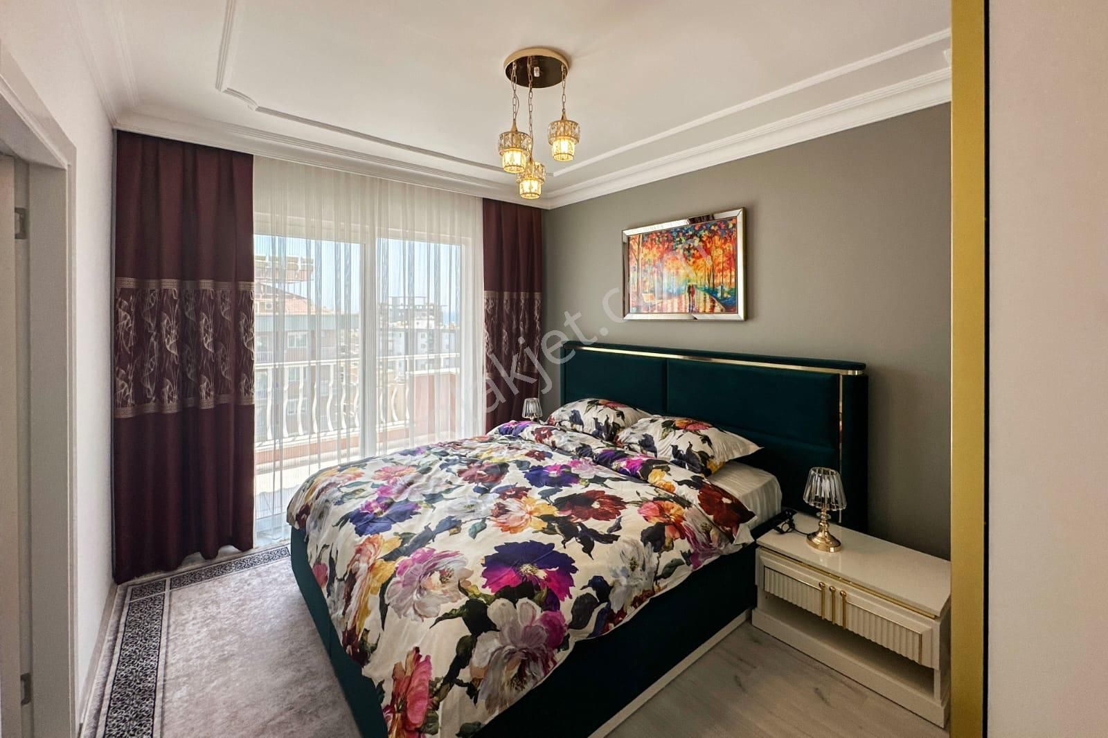 Alanya Tosmur Mnahallesinde Lüks Eşyalı Deniz Manzaralı 2+1 Satılık Daire - Görsel 20