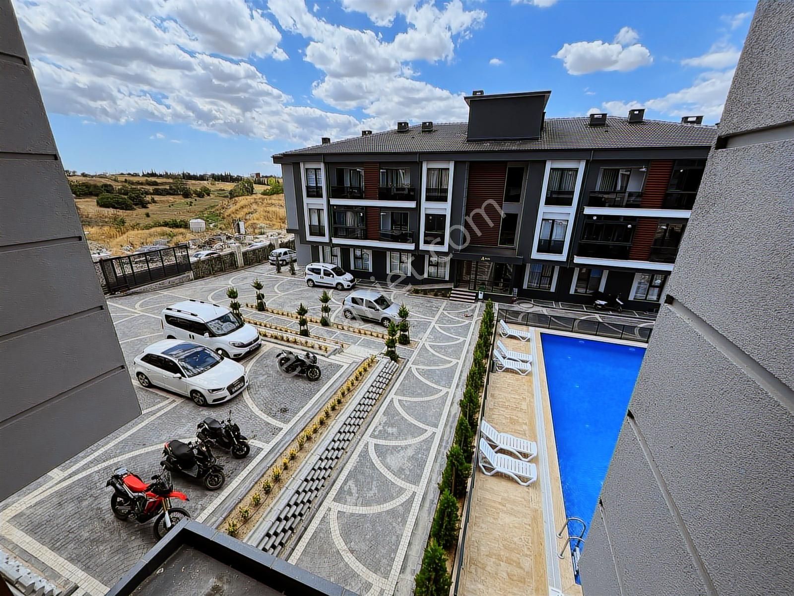 Tuğra'dan Kervancı Butik Projesin'de Havuzlu Arakat 1+1 Daire - Görsel 6