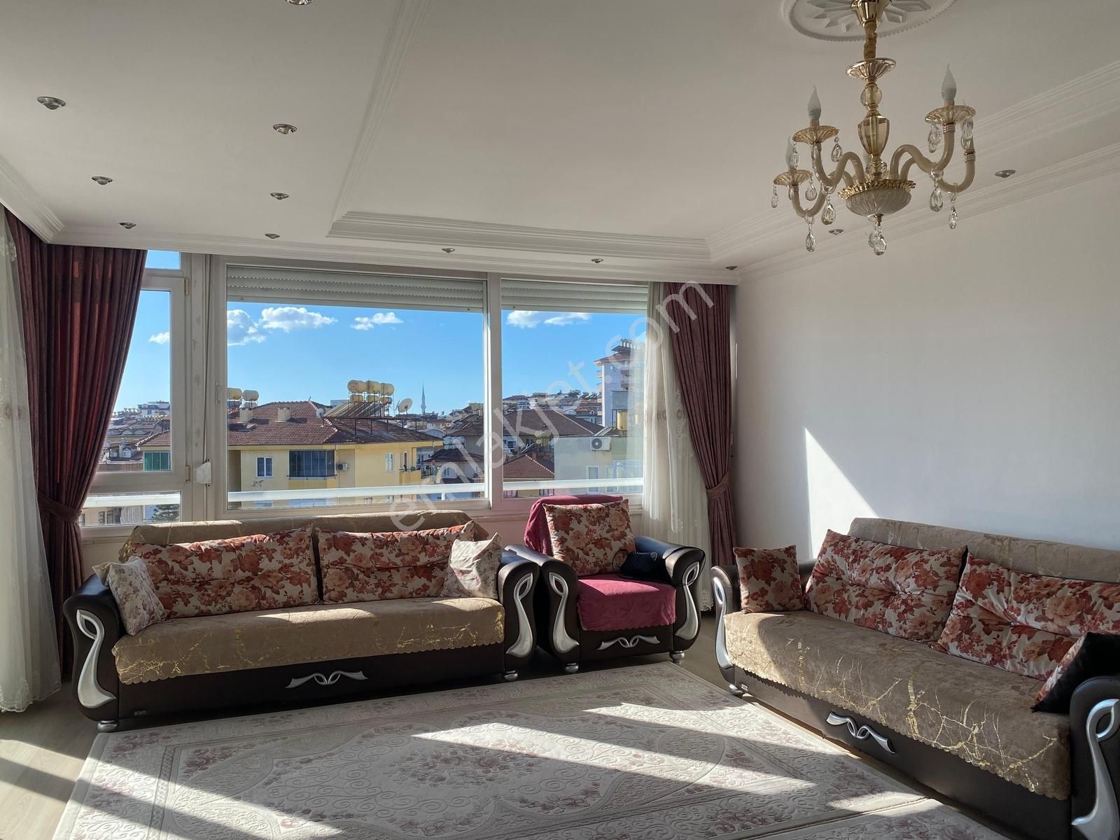 Satılık Alanya Merkez Hacet 2+1 Ayrı Mutfak Geniş Daire - Görsel 14