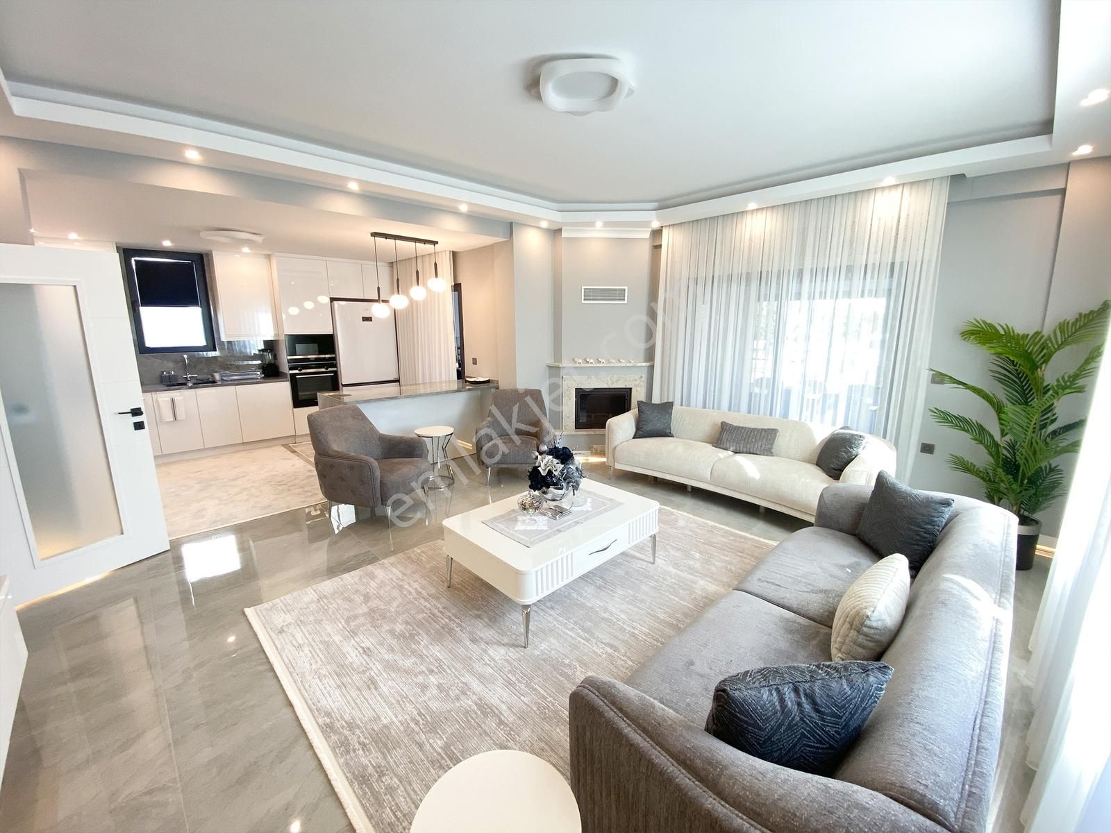 Ata'dan Yüksek İnşaat Kalitesine Sahip Şık Eşyalı Müstakil Villa - Görsel 12