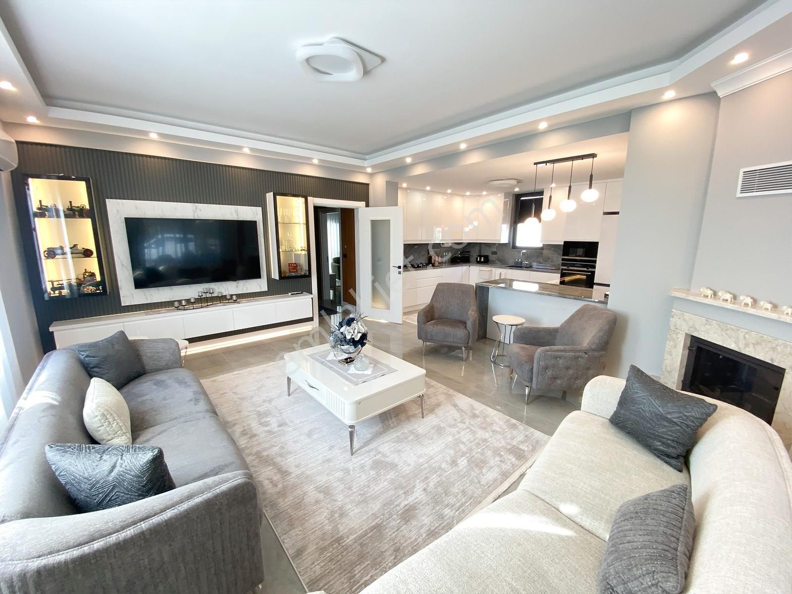 Ata'dan Yüksek İnşaat Kalitesine Sahip Şık Eşyalı Müstakil Villa - Görsel 20