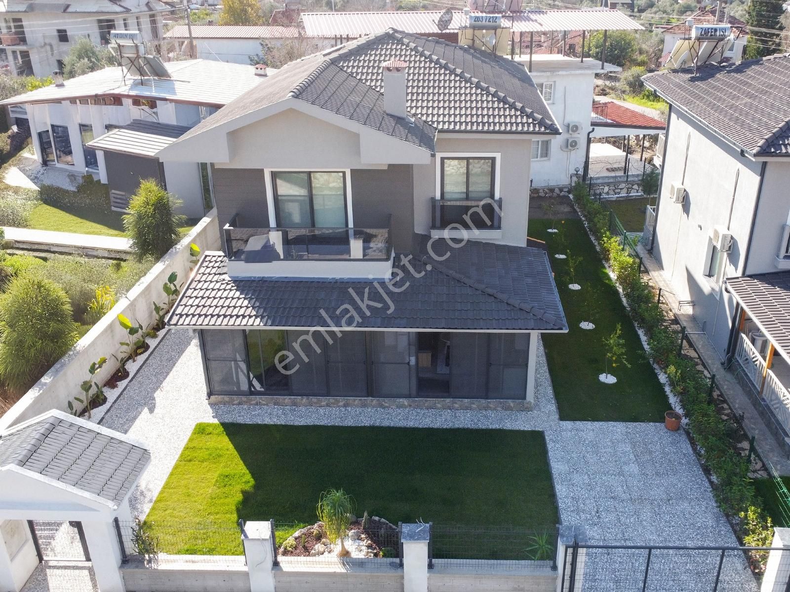 Ata'dan Yüksek İnşaat Kalitesine Sahip Şık Eşyalı Müstakil Villa - Görsel 19