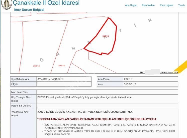 İndirimm!!deniz Manzaralı İmarlı Villa Yapımına Uygun Arsa - Görsel 3