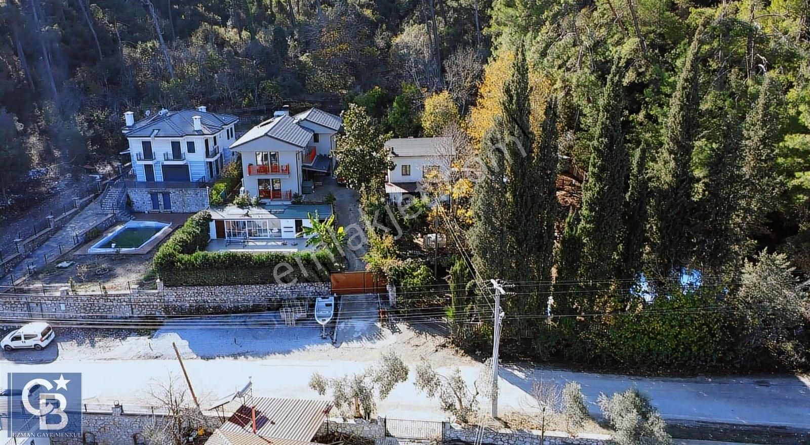 Marmaris Çamlı 1 Dönüm Arazi İçinde Müstakil Dubleks Kiralık Ev - Görsel 11