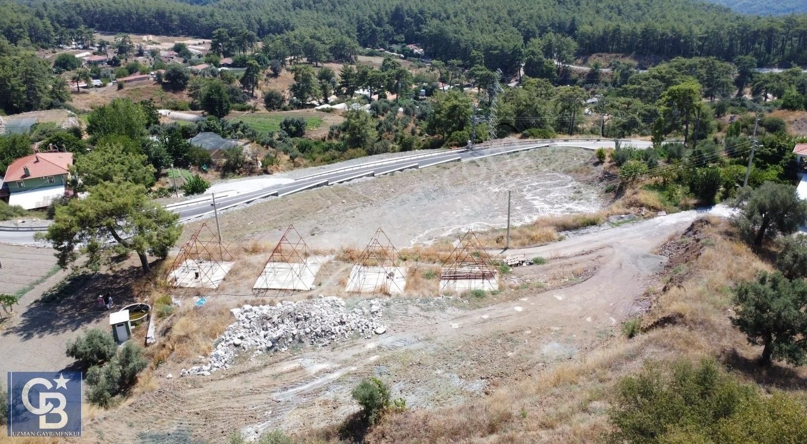 Marmaris Karaca Anayola Sıfır İstinat Duvar Yapılı 5.000 M2arazi - Görsel 12