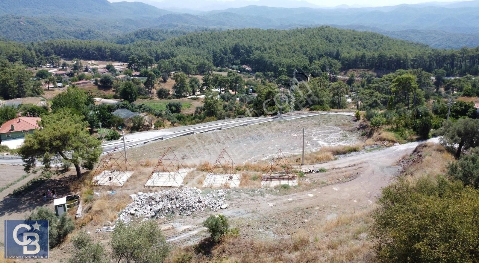 Marmaris Karaca Anayola Sıfır İstinat Duvar Yapılı 5.000 M2arazi - Görsel 5