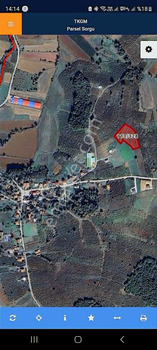 Kaynarca Gürpınar'da Satılık Tek Tapu 5615m2 Köye Yakın Tarla