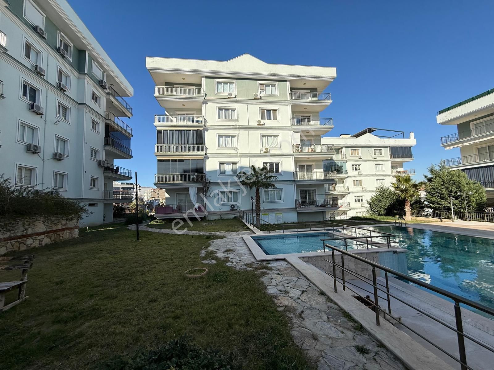 Kuşadası Merkezi Konum Ful Manzara Lüx Site 3+1 Geniş Satılık Daire - Görsel 7