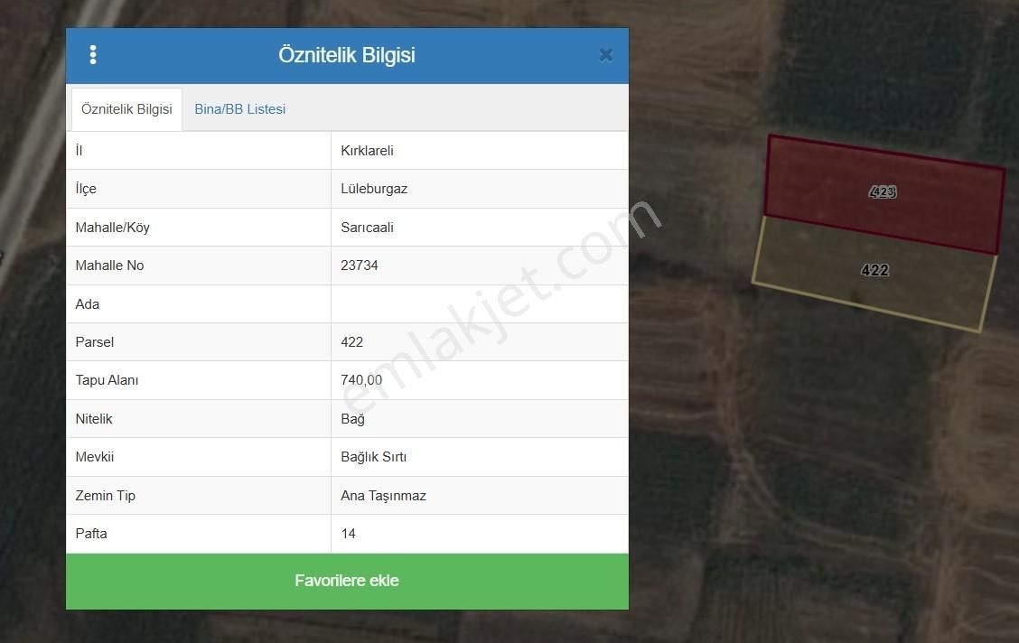 Kw Plus' Tan Resmi Yolu Olan E5 E Yakın Bağ Yeri-bağ Evi Yapılır - Görsel 3