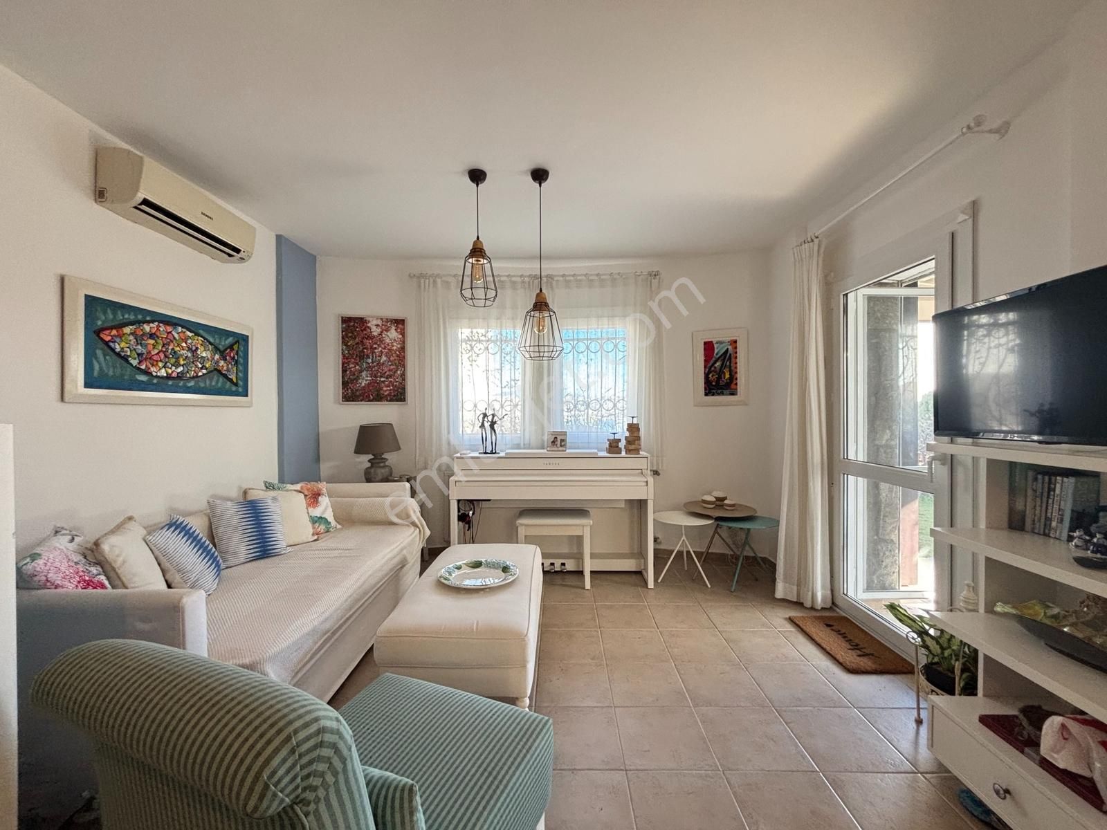Bodrum Bitez Sarnıç Sitesi Plajlı Satılık Bahçe Katı 3+1 Daire - Görsel 20