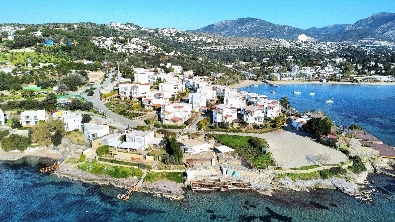 Bodrum Bitez Sarnıç Sitesi Plajlı Satılık Bahçe Katı 3+1 Daire - Görsel 3