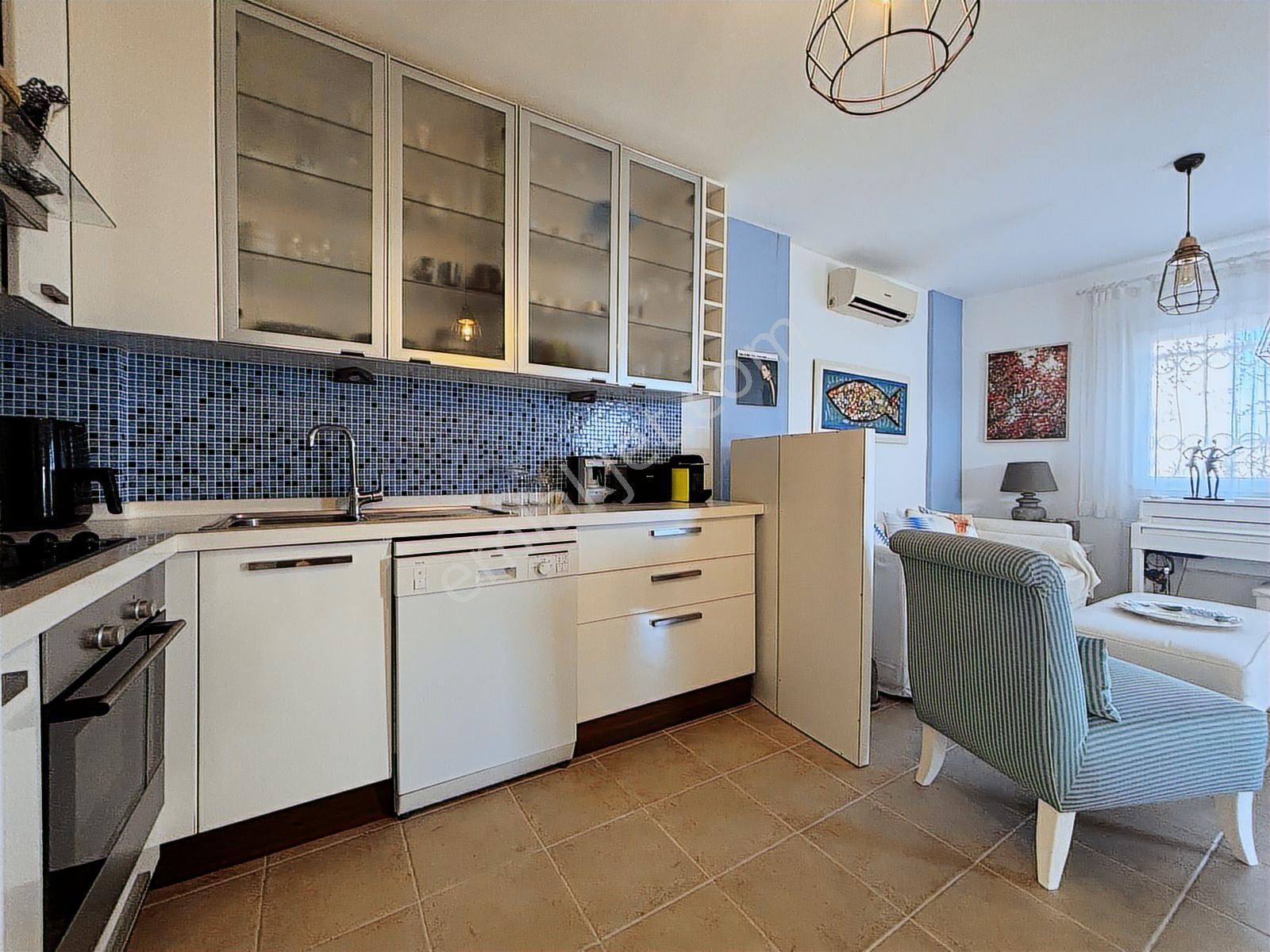 Bodrum Bitez Sarnıç Sitesi Plajlı Satılık Bahçe Katı 3+1 Daire - Görsel 11