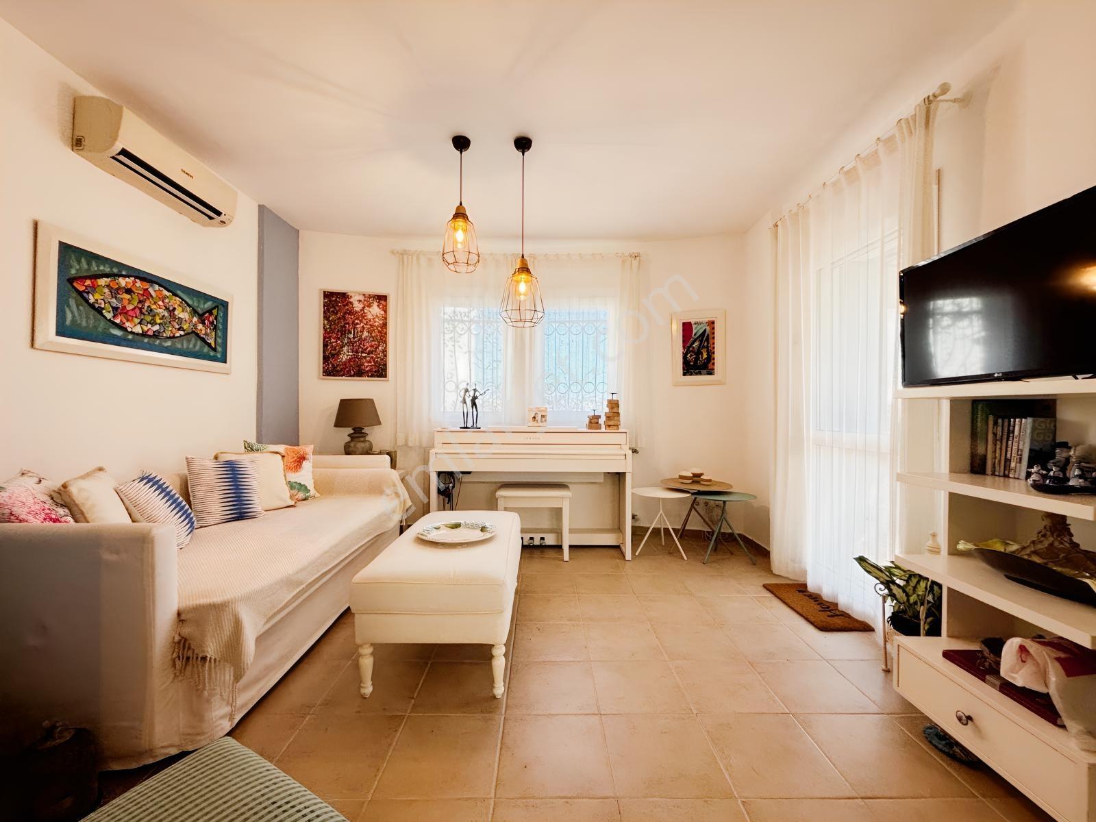 Bodrum Bitez Sarnıç Sitesi Plajlı Satılık Bahçe Katı 3+1 Daire - Görsel 18