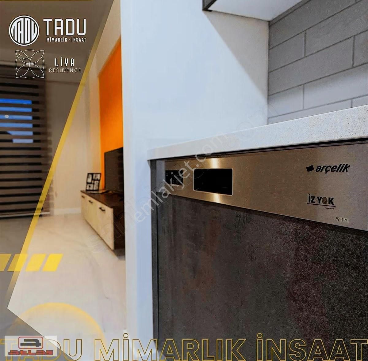 Atlas'tan Liya Residence 1+1 Eşyalı-kapalı Otopark 7/24 Güvenlik - Görsel 13