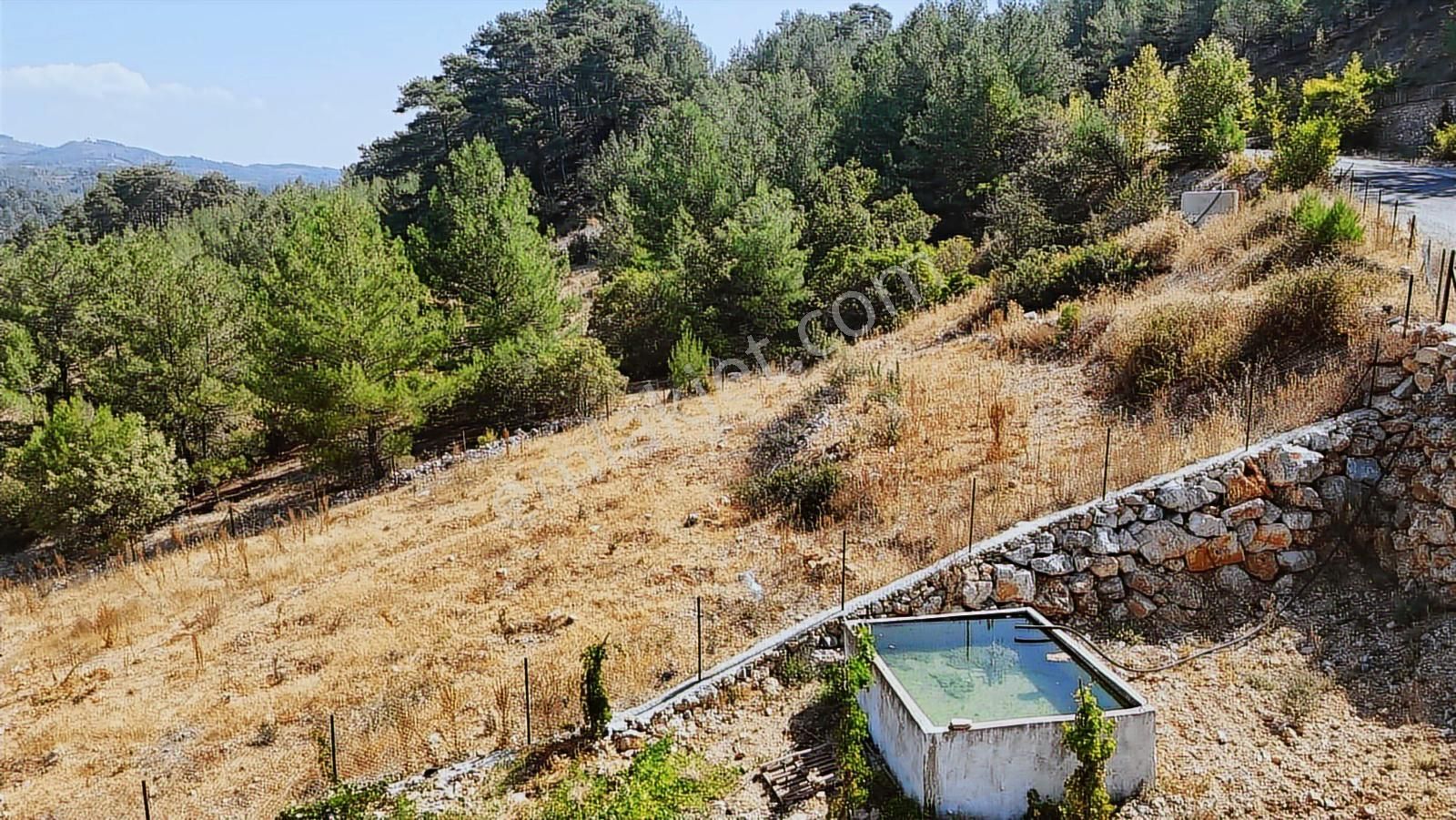Muğla Menteşe Denizovada Suyun Yanında Asfalt Yol Cepheli Arazi - Görsel 21
