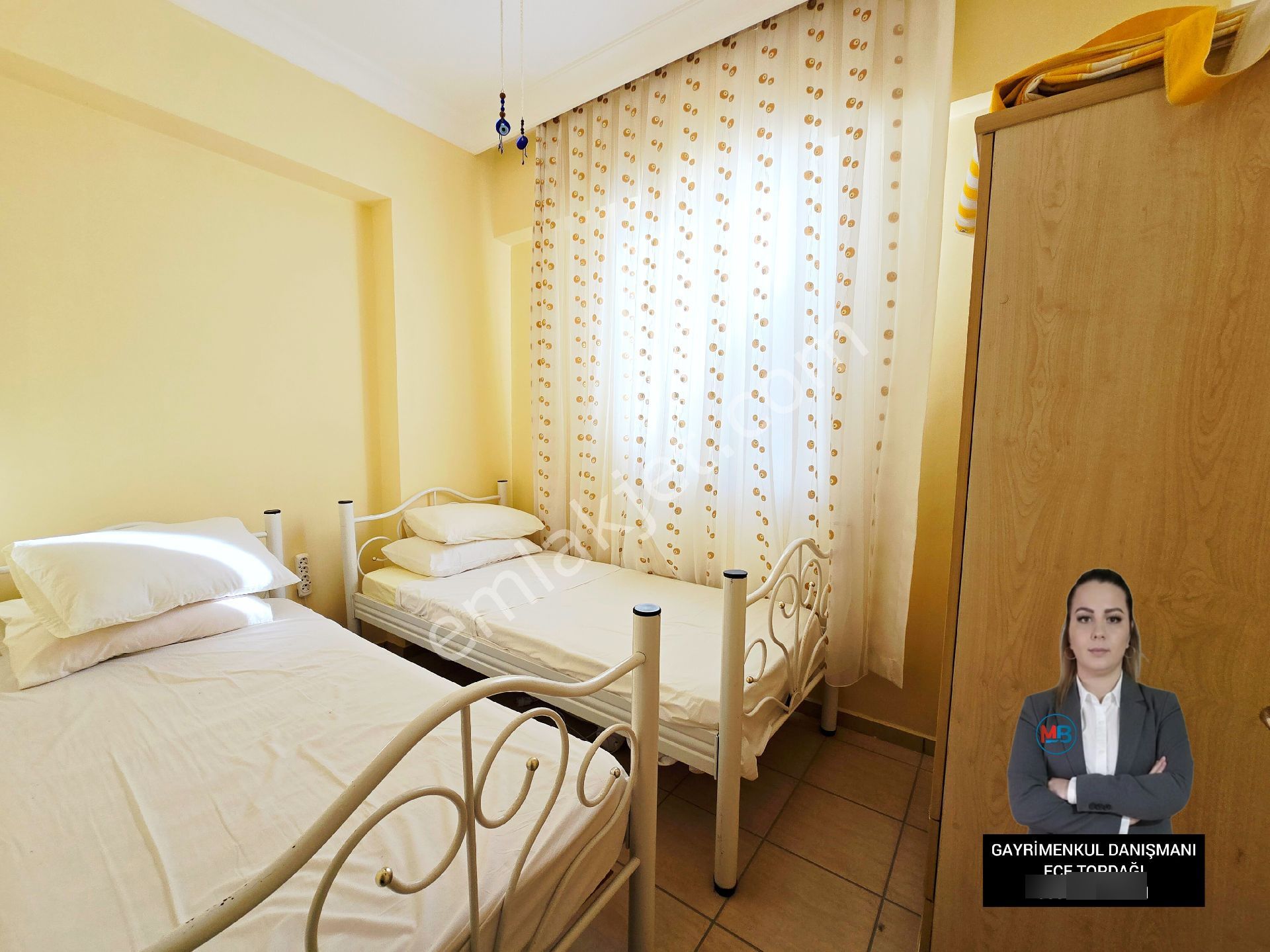 Didim'de Satılık 2+1 Eşyalı Denize 5 Dk Yürüyüş Mesafesinde Ortakat Öncephe Daire - Görsel 14