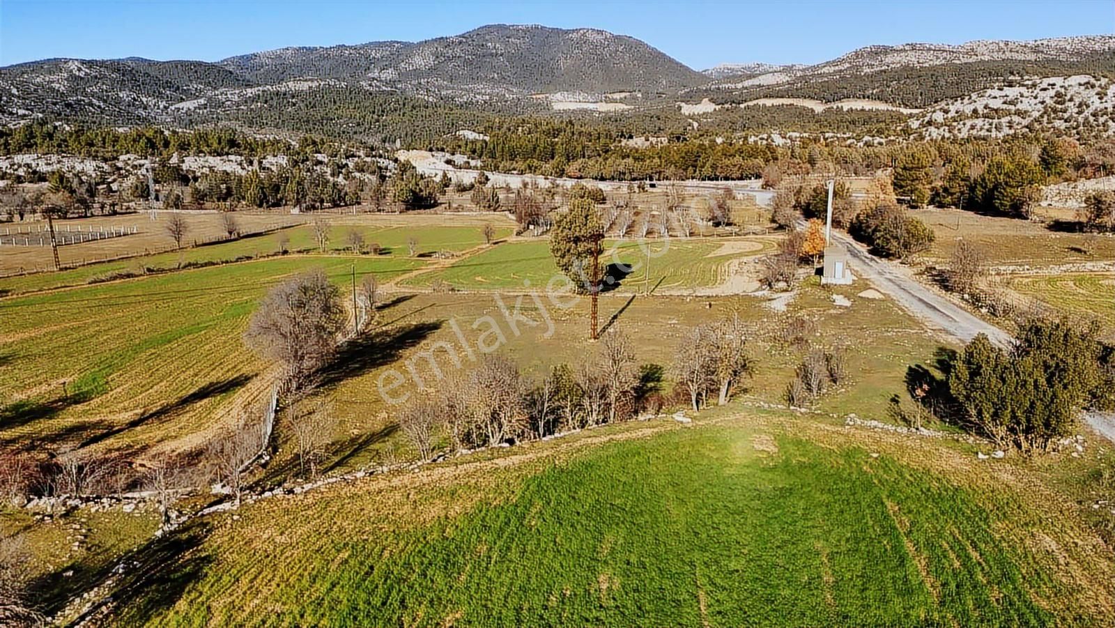 Antalya Akseki Emiraşıklar Mahallesi Satılık Tek Tapu Tarla - Görsel 29