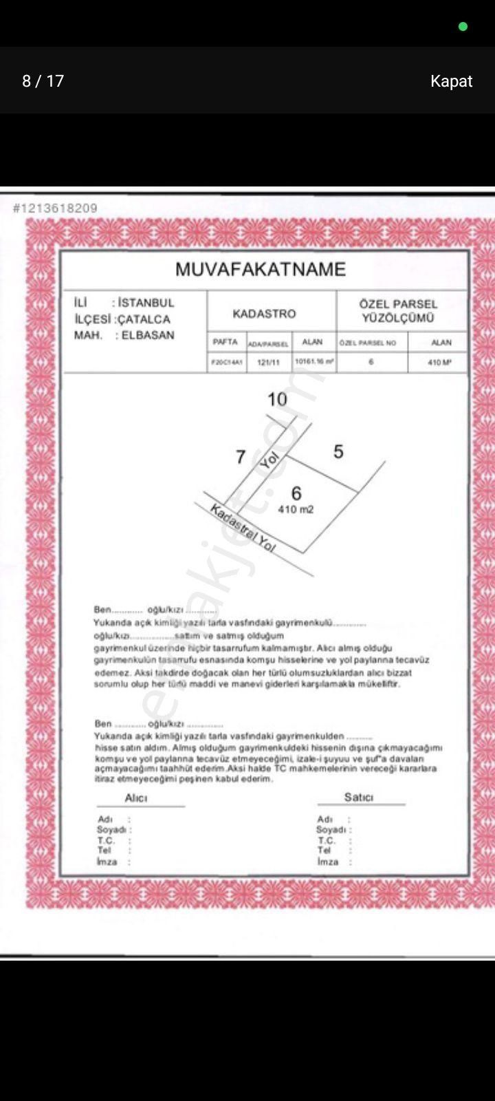 Sahibinden Acil Satılık Arsa - Görsel 9