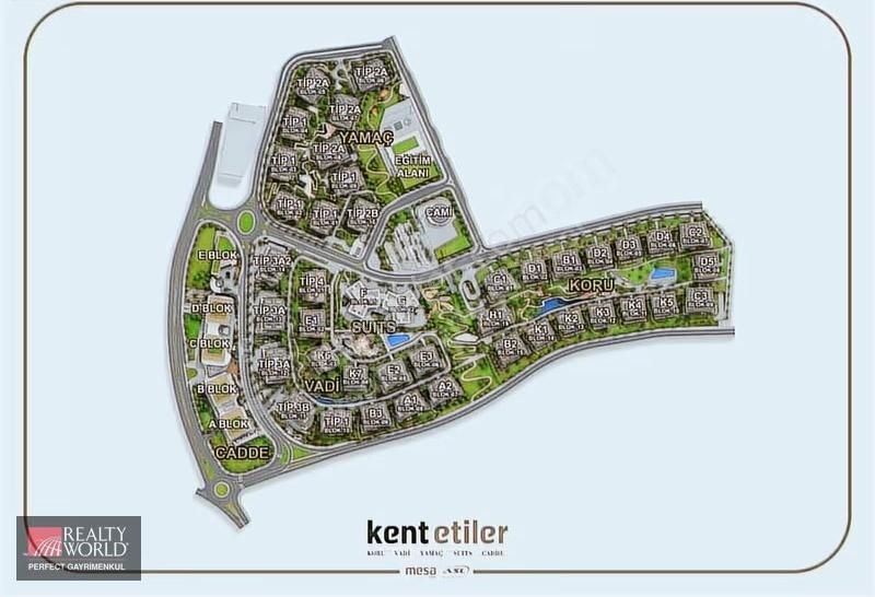 *rw* Kent Etiler Sitesi Yatırımlık 130 M2- 2+1 Arakat Lüks Daire - Görsel 7