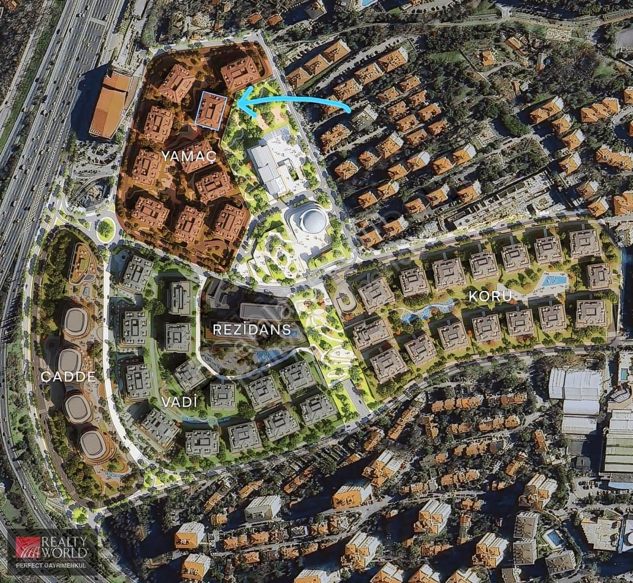 *rw* Kent Etiler Sitesi Yatırımlık 130 M2- 2+1 Arakat Lüks Daire - Görsel 8