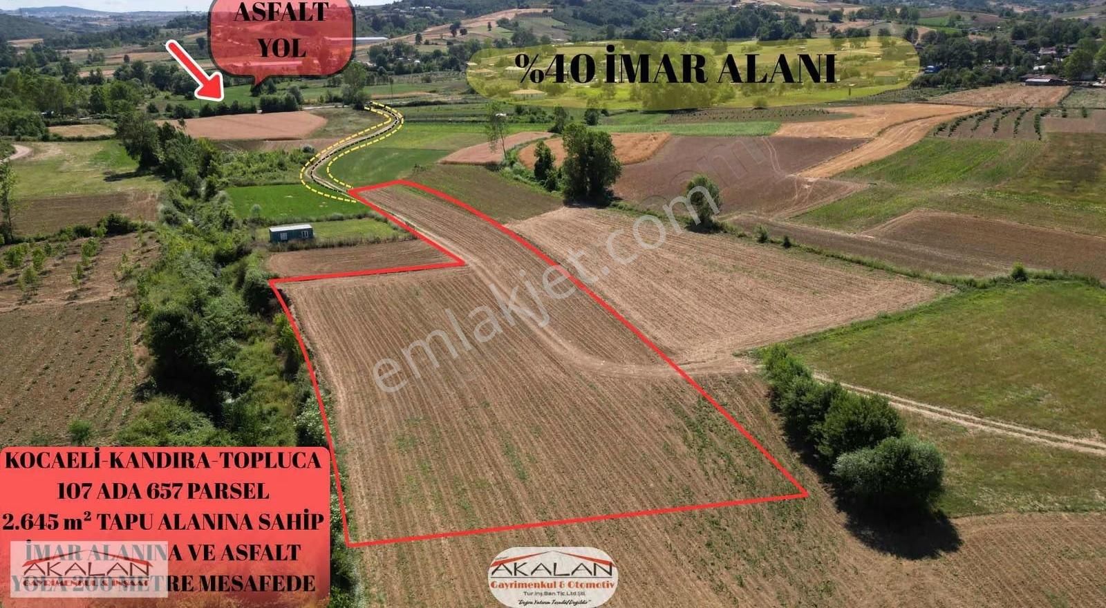 Topluca Mah. İmara 300 Metre Gıosb Bölgesine 4 Km Mesafede
