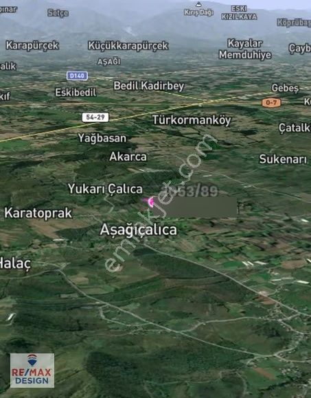 Hendek Y.çalıca'da 3854 M2 Tarla Remax Design - Görsel 2