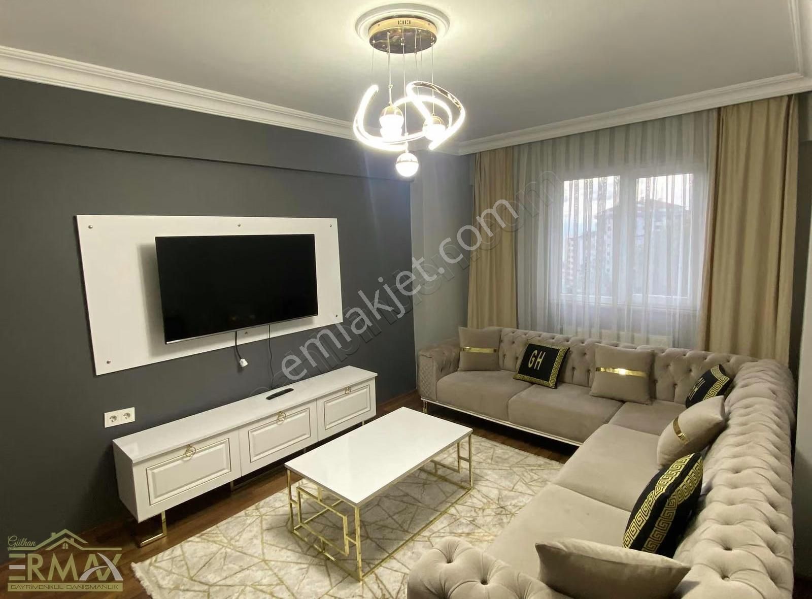 Kalkınma Mahallesinde Kiralık 3+1 Lüks Eşyalı Daire - Görsel 3