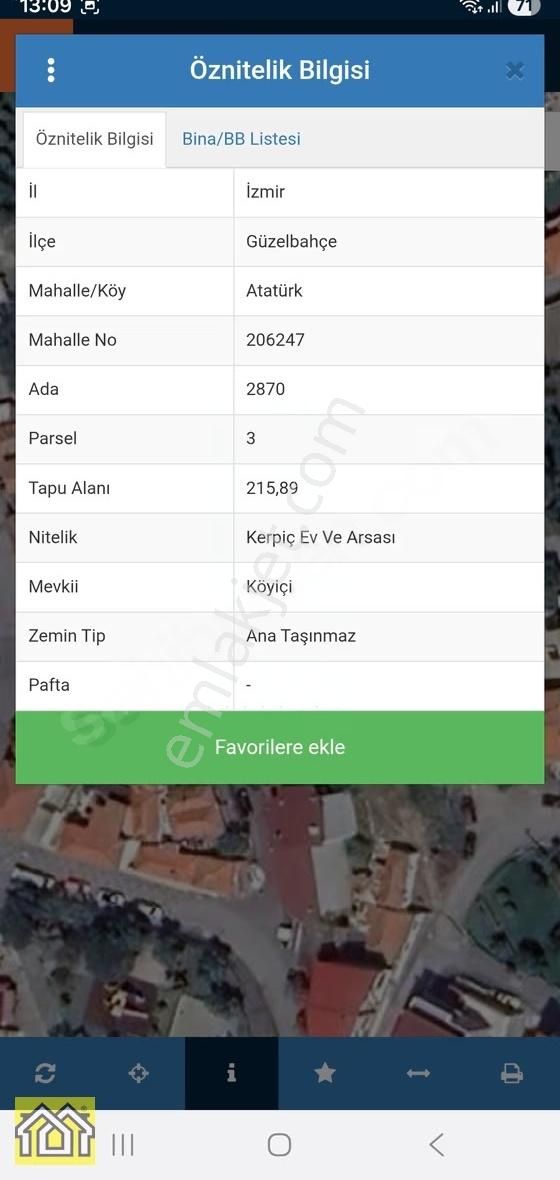 Güzelbahçe Atatürk Mah. İnşaata Hazır 561m2 30/60 İmarlı Arsa - Görsel 3