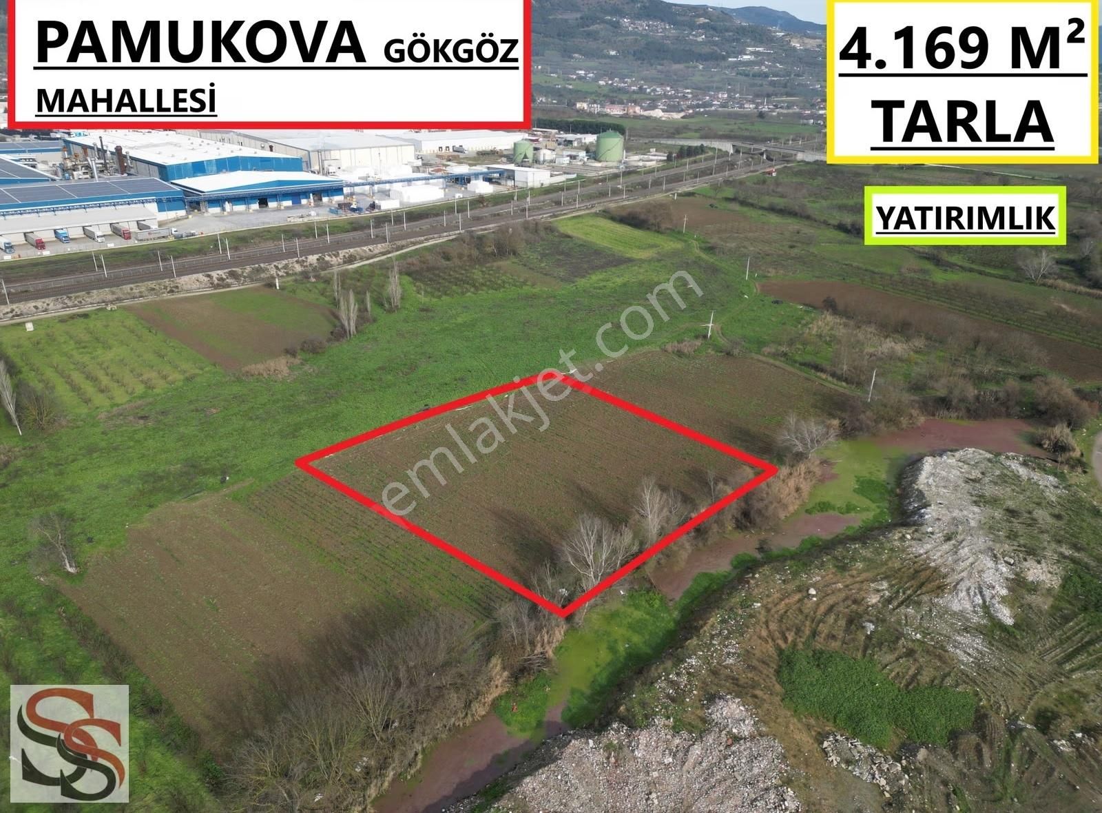Pamukova Gökgöz Mahallesi Yatırımlık 4.169 M² Tarla