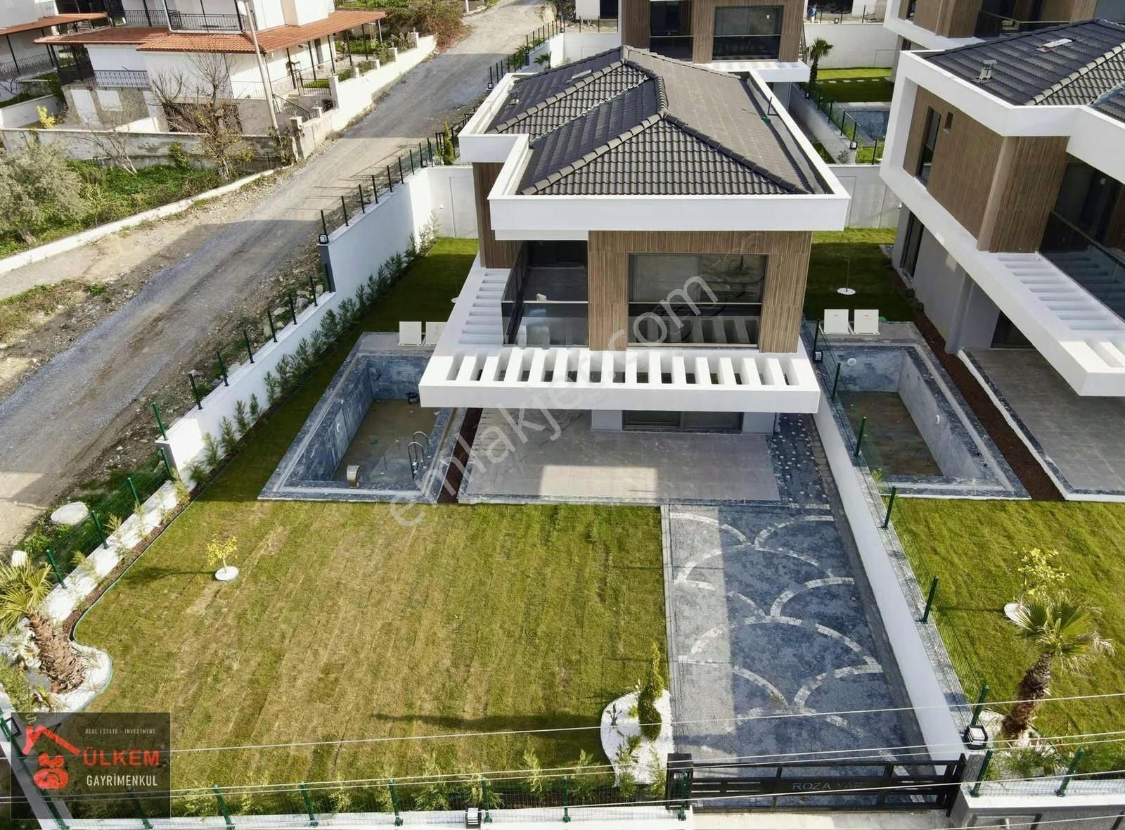 Soğucak'ta 4+1 Özel Havuzlu Deniz Manzaralı Sıfır Villalar - Görsel 17