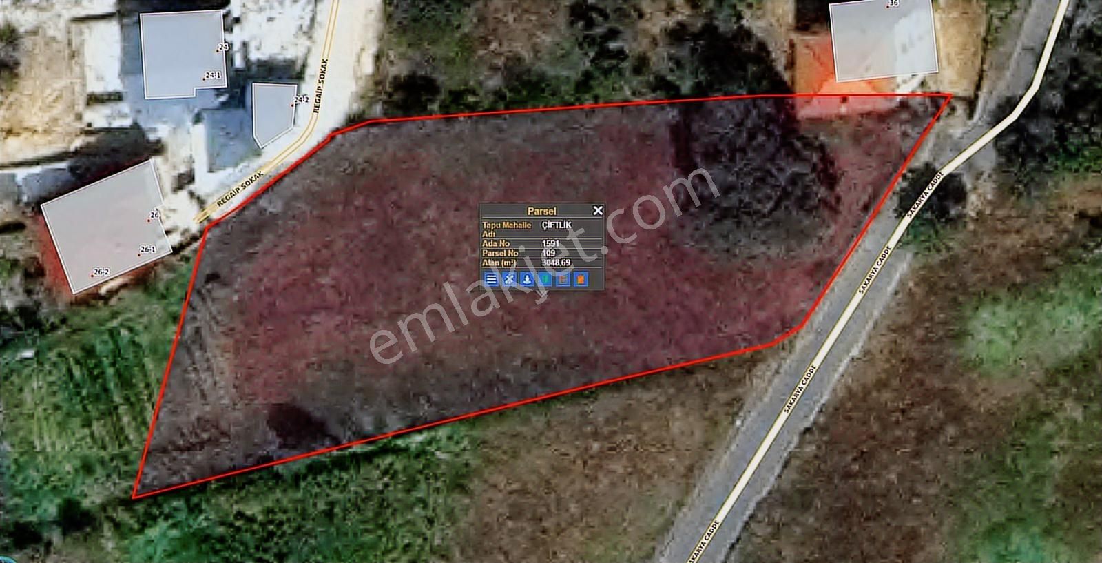 3049 M2 Villa İmarlı Arsa Kapanmaz Manzara 6 Villa Yapılır - Görsel 7