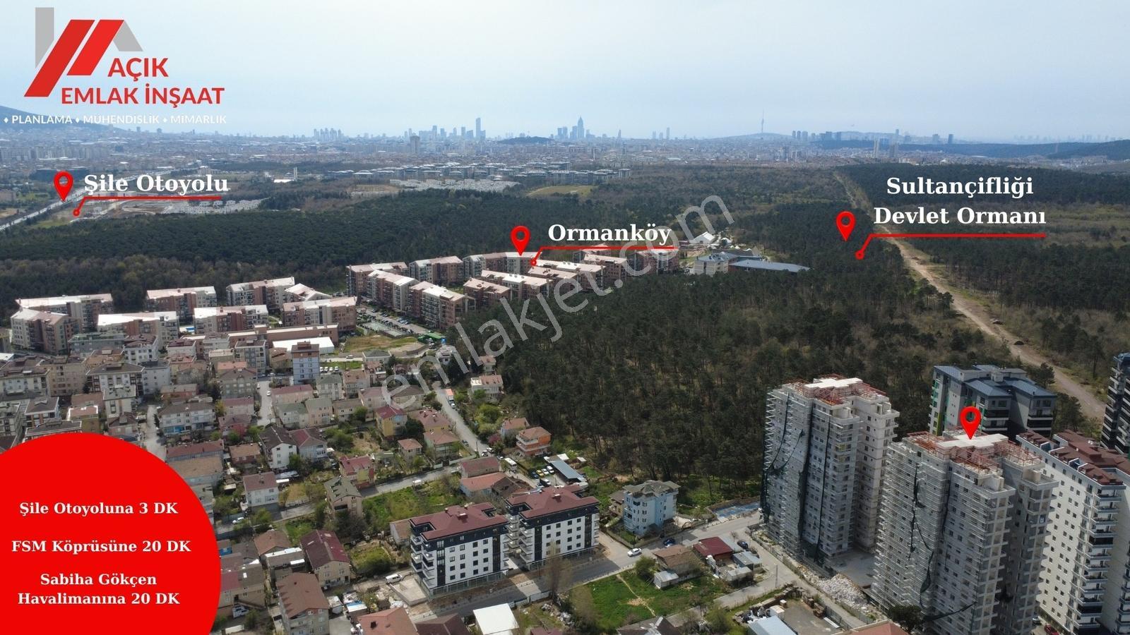 Acil Satılık Çekmeköy Natural Life Projesinde 3+1