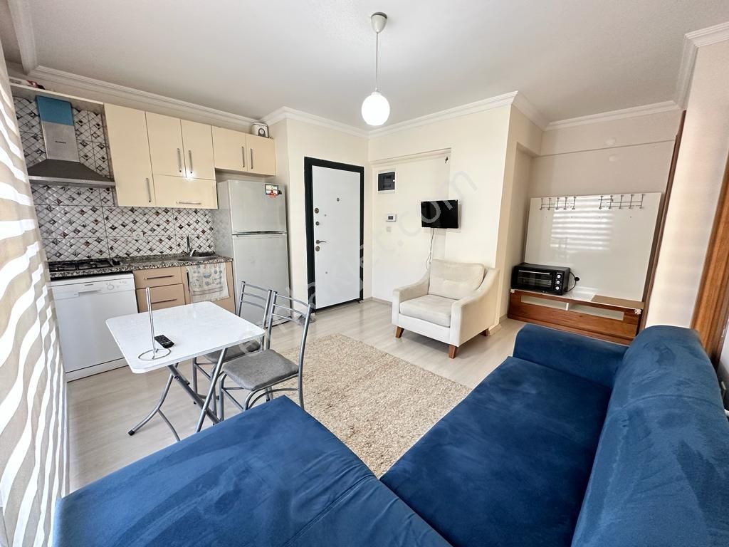 Seyrek'te 1+1 Eşyalı Kiralık Temiz Daire - Görsel 6