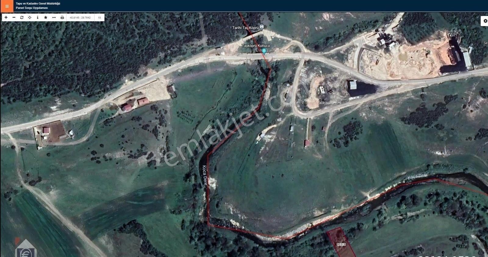 Sahibinden Körfez Kutluca Kapaklı Satılık 1492metre Villa Arsası - Görsel 14