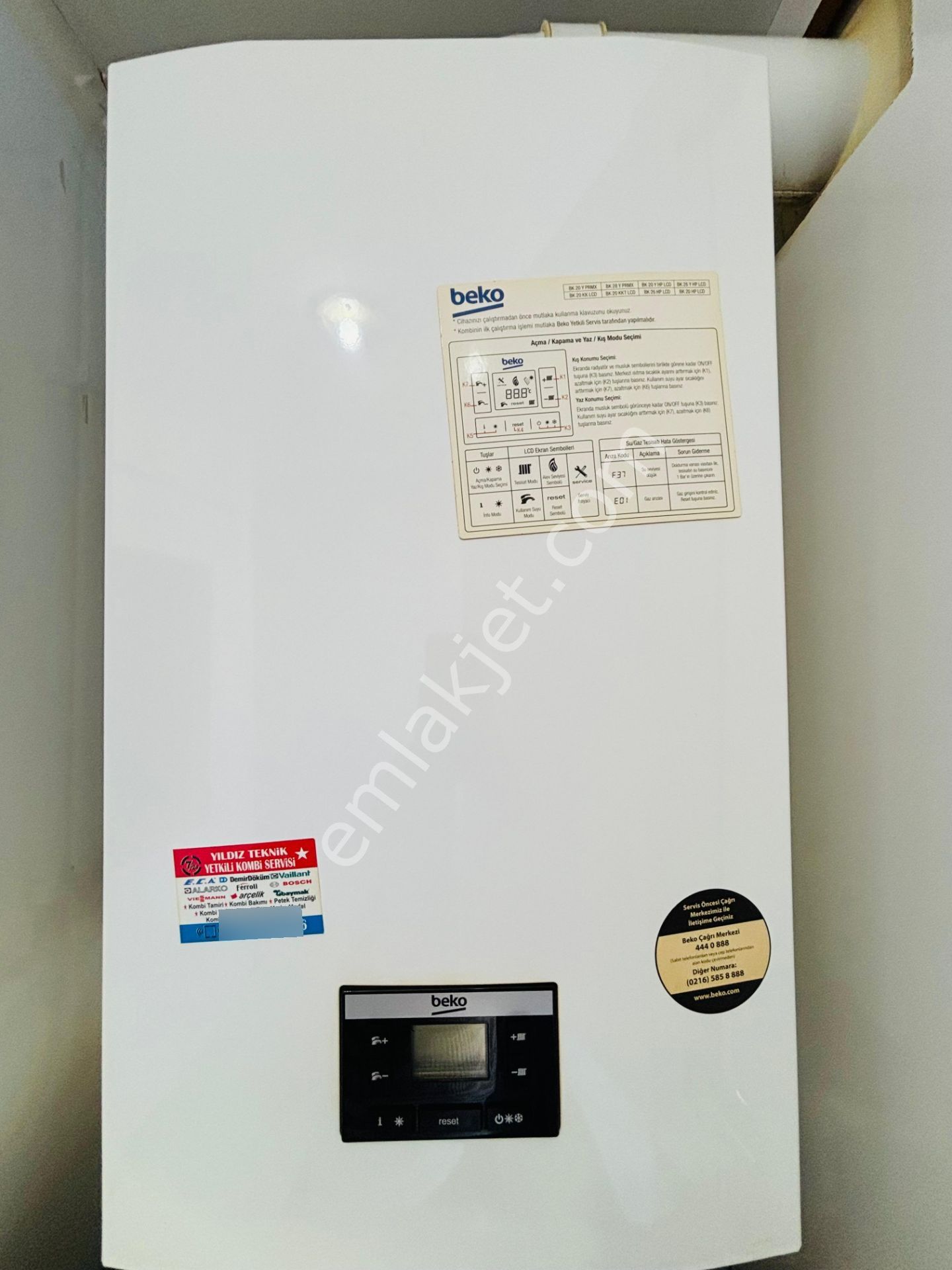 Güven'den Hızlı Tren Yanı İlçe Emniyet Civarında Arakat 3+1daire - Görsel 13